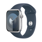 Часы Apple Watch 41mm series 9, спортивный синий ремешок