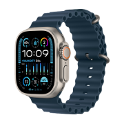 Apple Watch Ultra 2 49mm, корпус из титана, Blue Ocean Band