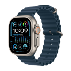 Apple Watch Ultra 2 49mm, корпус из титана, Blue Ocean Band
