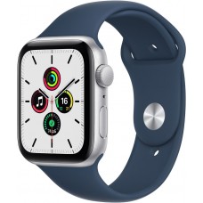 Часы Apple Watch SE 40mm, спортивный ремешок белого цвета