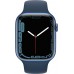 Часы Apple Watch 45mm series 7, спортивный ремешок / "сияющая звезда"