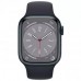 Часы Apple Watch 45mm series 8, спортивный ремешок "темная ночь"