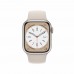 Часы Apple Watch 41mm series 8, спортивный ремешок цвета «сияющая звезда»